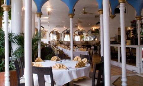 Mumtaz London Two-Course Indian Meal with Side Dish to Share Between Pairs for Two or Four at Mumtaz London Mumtaz London Two-Course Indian Meal with Side Dish to Share Between Pairs for Two or Four at Mumtaz London