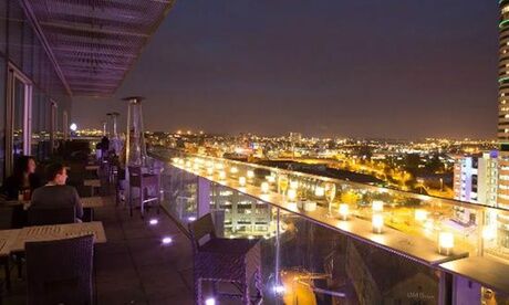 Sky Lounge at DoubleTree Hilton Leeds Choice of Cocktails and Nibbles for Up to Eight at Sky Lounge at DoubleTree Hilton Leeds Sky Lounge at DoubleTree Hilton Leeds Choice of Cocktails and Nibbles for Up to Eight at Sky Lounge at DoubleTree Hilton Leeds