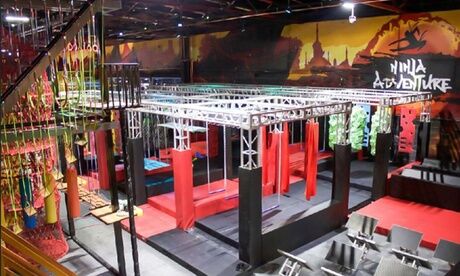Ninja Adventure Full Access to Obstacle Courses for One, Two or Four at Ninja Adventure