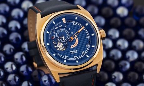 Groupon Goods Global GmbH Reign Astro Semi-Skeleton Genuine Leather Watch With Free Deliver Groupon Goods Global GmbH Reign Astro Semi-Skeleton Genuine Leather Watch With Free Deliver