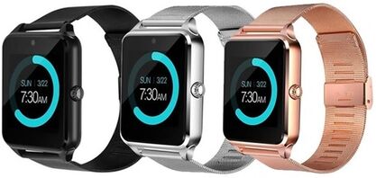 Groupon Goods Global GmbH Z60 Plus Bluetooth Smartwatch Groupon Goods Global GmbH Z60 Plus Bluetooth Smartwatch