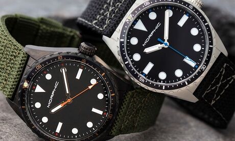 Groupon Goods Global GmbH Morphic M69 Series Watch with Luminous Hands and Markers With Free Delivery Groupon Goods Global GmbH Morphic M69 Series Watch with Luminous Hands and Markers With Free Delivery