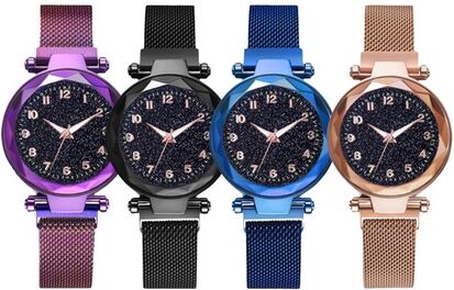 Groupon Goods Global GmbH Women's Stainless Steel Starry Watch Groupon Goods Global GmbH Women's Stainless Steel Starry Watch