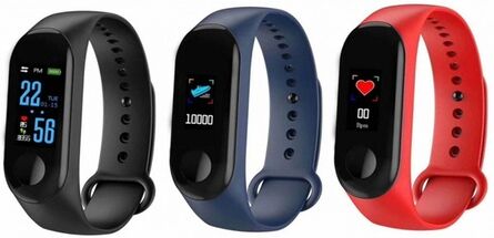 Groupon Goods Global GmbH M3 Plus Fitness Smart Watch Groupon Goods Global GmbH M3 Plus Fitness Smart Watch