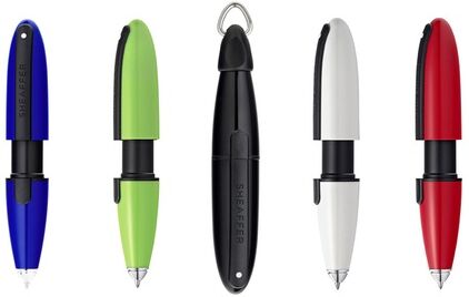 Groupon Goods Global GmbH Sheaffer Ion Rollerball Pens with Ring Attachment Groupon Goods Global GmbH Sheaffer Ion Rollerball Pens with Ring Attachment