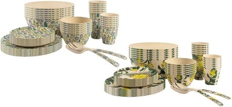 Groupon Goods Global GmbH Nicola Spring Six-Person Bamboo Picnic Dinner Set With Free Delivery Groupon Goods Global GmbH Nicola Spring Six-Person Bamboo Picnic Dinner Set With Free Delivery