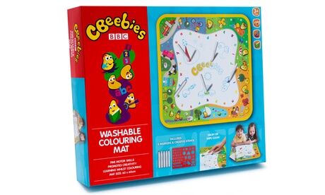 Groupon Goods Global GmbH One or Two RMS CBeebies Washable Colouring Mats