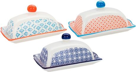 Groupon Goods Global GmbH Nicola Spring Porcelain Butter Dishes