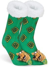 Groupon Goods Global GmbH Scooby Doo Slipper Socks Groupon Goods Global GmbH Scooby Doo Slipper Socks
