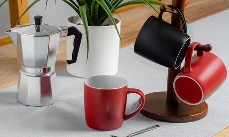 Groupon Goods Global GmbH Cappuccino Latte Mugs  Groupon Goods Global GmbH Cappuccino Latte Mugs