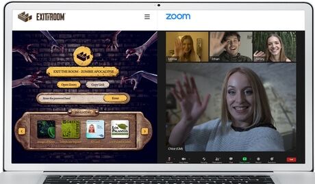 Exit the Room Live Online Escape Room Game for Up to Six from Exit the Room (Up to 63% Off) Exit the Room Live Online Escape Room Game for Up to Six from Exit the Room (Up to 63% Off)