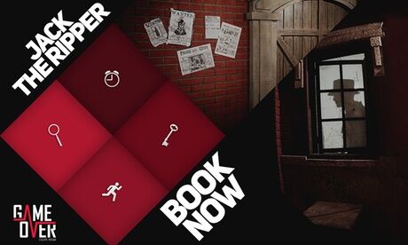 Escape Game Over Jack the Ripper Live Escape Game for Up to Six at Escape Game Over