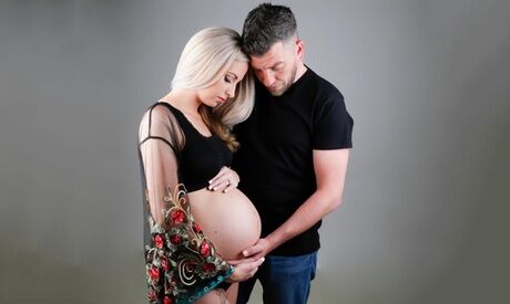 Capture Photographic Studios Bump-to-Baby Photoshoot With Two 8" x 10" Prints at Capture Photographic Studios