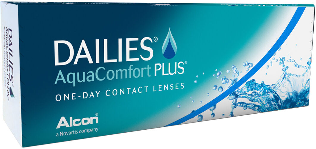 Alcon Dailies Aqua Comfort Plus (30 Contact Lenses), CIBA Vision/Alcon, Daily Lenses, Nelfilcon A Alcon Dailies Aqua Comfort Plus (30 Contact Lenses), CIBA Vision/Alcon, Daily Lenses, Nelfilcon A
