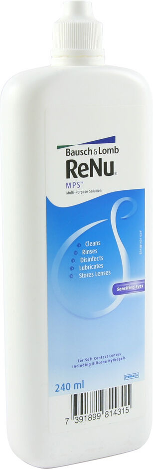 Bausch & Lomb ReNu Multipurpose Solution (240ml), Bausch & Lomb Contact Lens Solution Bausch & Lomb ReNu Multipurpose Solution (240ml), Bausch & Lomb Contact Lens Solution