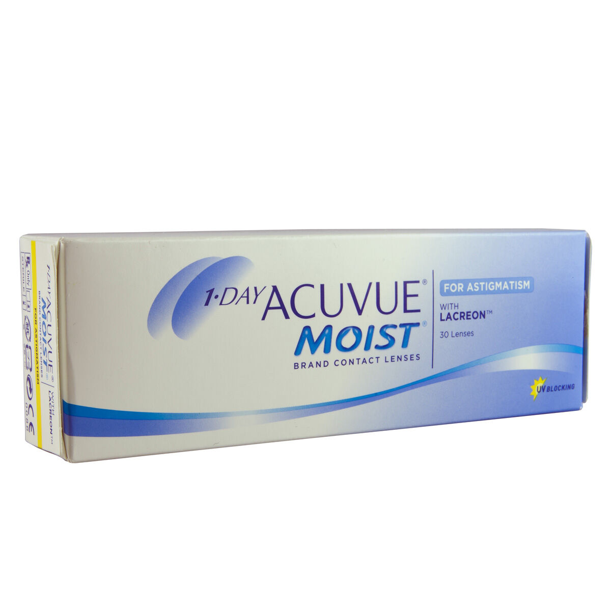 Acuvue 1 Day Acuvue Moist for Astigmatism (30 Contact Lenses), Johnson & Johnson, Daily Toric Lenses, Etafilcon A