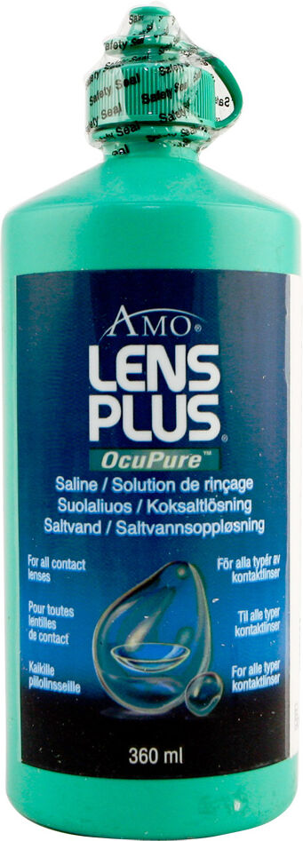 AMO Lens Plus Ocupure (360ml), Contact Lens Solution, Contains Purite