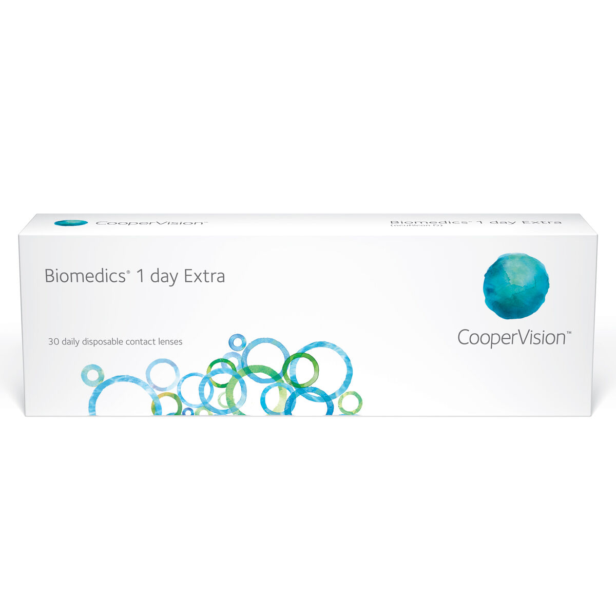 CooperVision Biomedics 1 Day Extra (30 Contact Lenses), CooperVision, Daily Lenses, Ocufilcon D