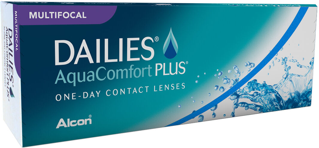 Alcon Dailies Aqua Comfort Plus Multifocal (30 Contact Lenses), Ciba Vision/Alcon Multifocal Daily Lenses, Nelfilcon A