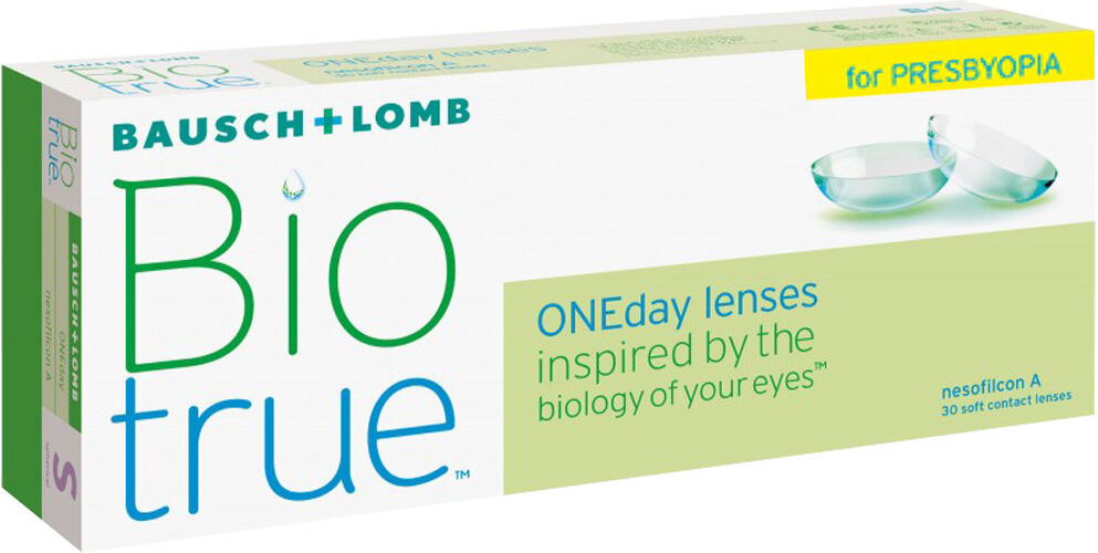 Bausch & Lomb Biotrue One Day for Presbyopia (30 Contact Lenses), Bausch & Lomb, Daily Lenses, Nesofilcon A