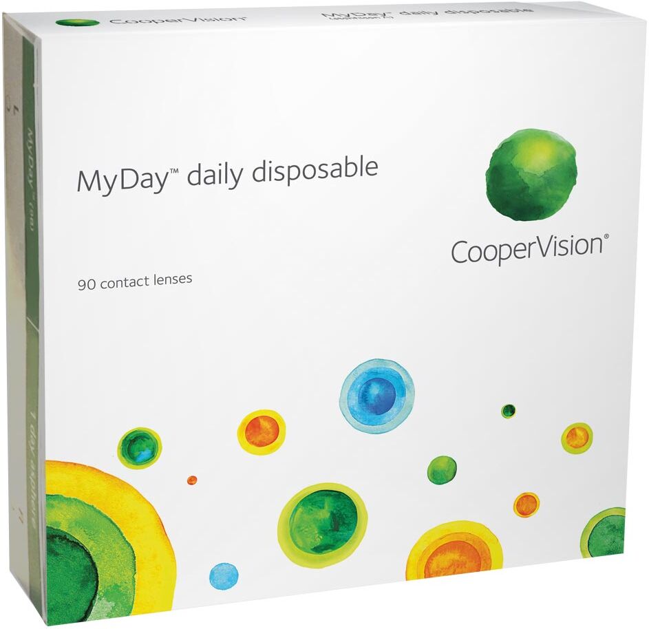 CooperVision MyDay Contact Lenses (90 lenses), CooperVision, Daily Lenses, Stenfilcon A CooperVision MyDay Contact Lenses (90 lenses), CooperVision, Daily Lenses, Stenfilcon A