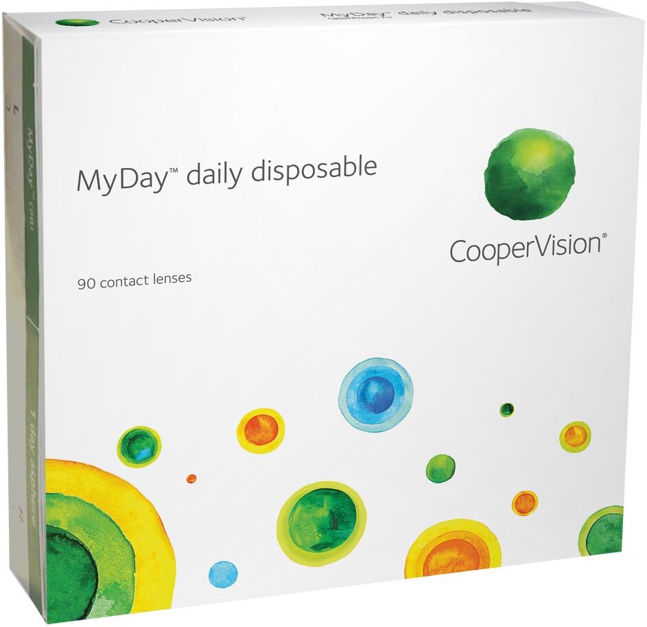 CooperVision MyDay Contact Lenses (90 lenses), CooperVision, Daily Lenses, Stenfilcon A