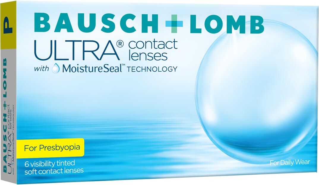 Bausch & Lomb Ultra Presbyopia (6 Contact Lenses), Monthly Disposables, Silicone Hydrogel