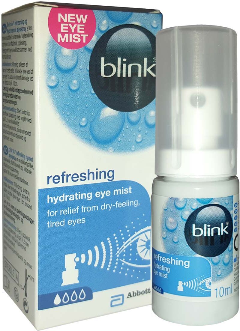 AMO Blink Refreshing Eye Mist (10ml), Biocompatible Lubricating Spray AMO Blink Refreshing Eye Mist (10ml), Biocompatible Lubricating Spray