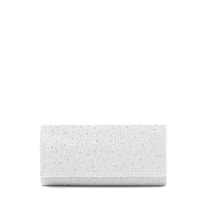 Forever New Women's Eloise Sparkle Clutch Bag in Silver