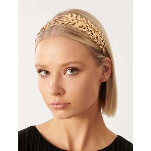 Forever New Women's Priscilla Metal Headband in Gold