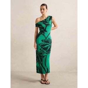 Forever New Women's Gisella Tipped Mesh Midi Dress in Mora Stencil, Size 6 Polyester/Elastane Forever New Women's Gisella Tipped Mesh Midi Dress in Mora Stencil, Size 6 Polyester/Elastane