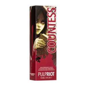 Pulp Riot Semi-Permanent Hair Color Raven Collection Countess 118ml