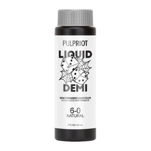 Pulp Riot Liquid Demi-Permanent Hair Color 60ml Natural 6.0