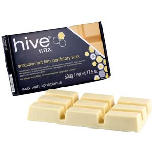 Hive Sensitive Hot Film Wax 500g Block (Cream)