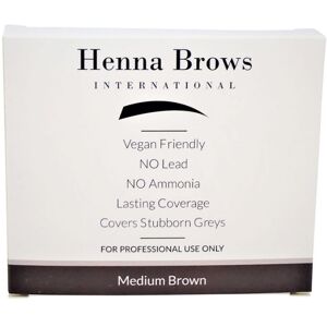 Henna Brows International Henna Brows Powder Medium Brown 10g