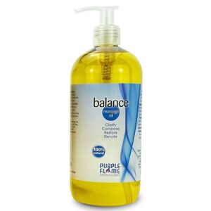 Purple Flame Balance Therapeutic Massage Oil 500ml