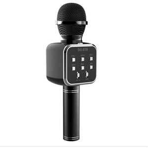 ArmadaDeals Home Built-in Audio Bluetooth Player Wireless Handheld Microphone, Black