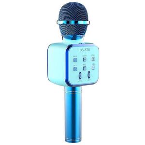 ArmadaDeals Home Built-in Audio Bluetooth Player Wireless Handheld Microphone, Blue