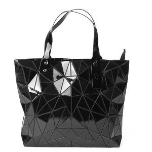 ArmadaDeals Women Irregular Geometric Shoulder Bags Lattice Envelope Clutch Shoulder Bag Tote Handbags - Black