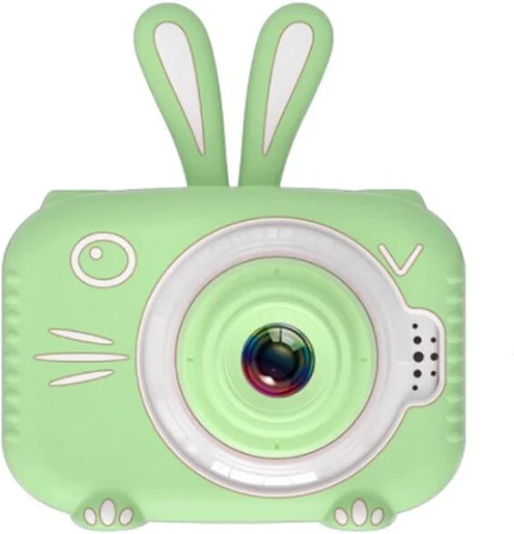 ArmadaDeals 20MP Kids Camera Dual Lens Digital Selfie Cameras Toy, Green