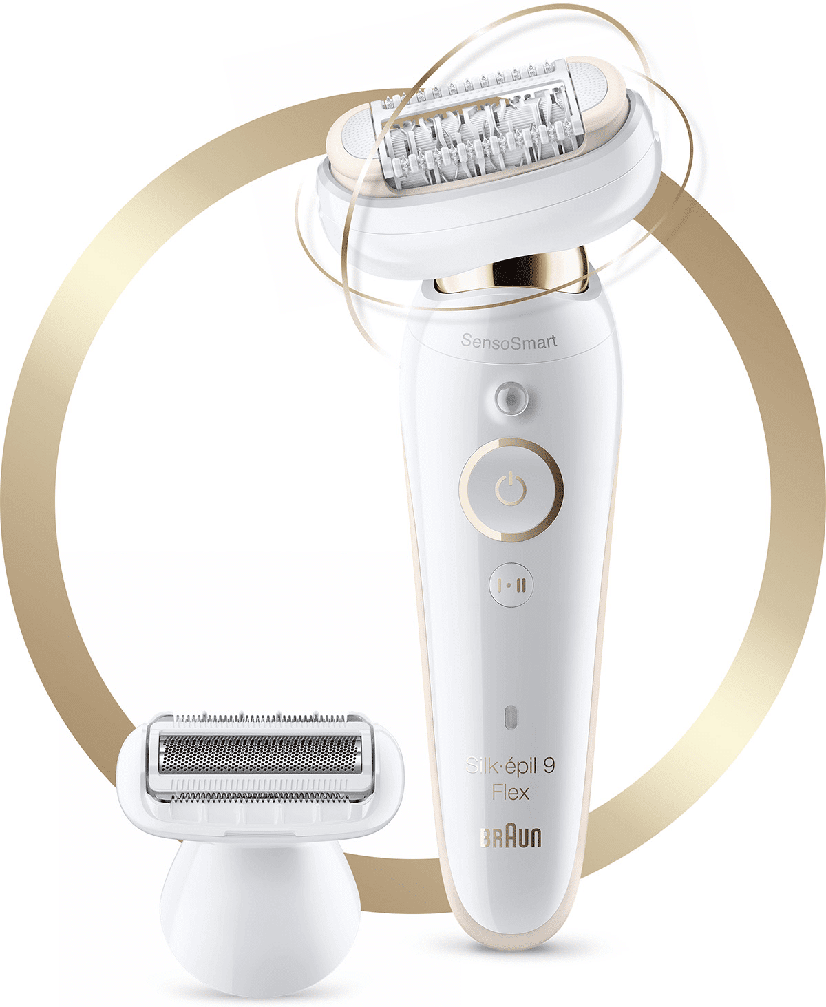 Braun Silk-épil 9 Flex - Epilator with Flexible Head - Shaver Head