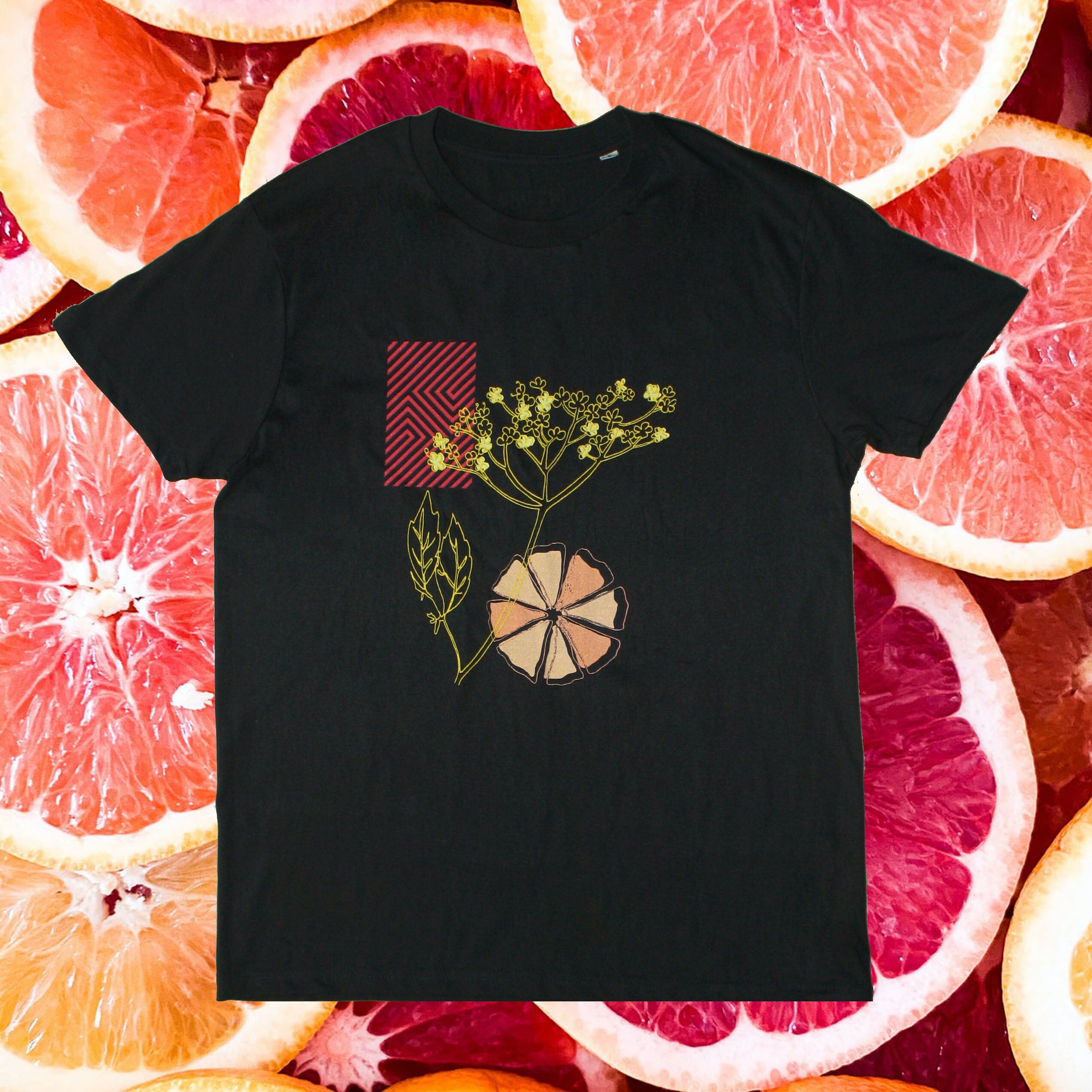 INTUNE Drinks Get INTUNE organic cotton short sleeved t-shirt - XL / Black INTUNE Drinks Get INTUNE organic cotton short sleeved t-shirt - XL / Black