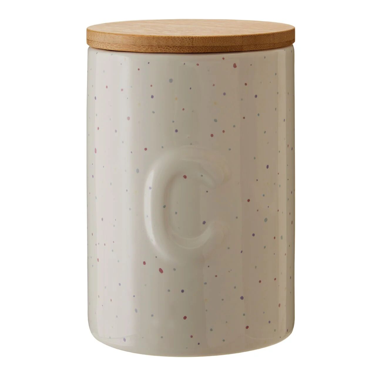 HoF Living Speckled Coffee Canister