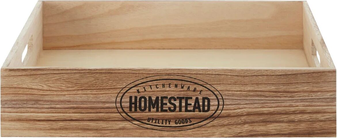 HoF Living Rustic Quality Crate - Natural Homestead