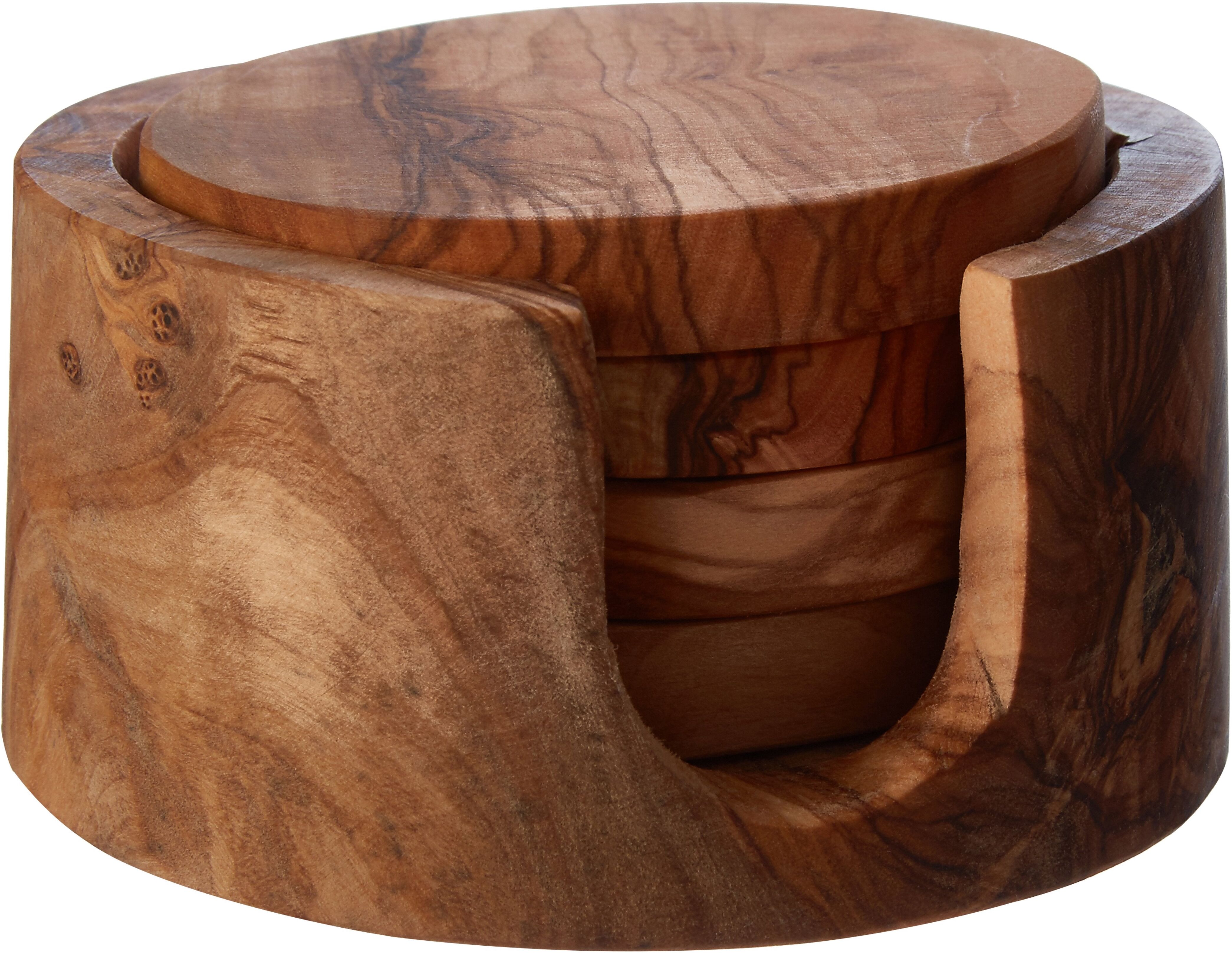 HoF Living Olive Wood Coaster HoF Living Olive Wood Coaster