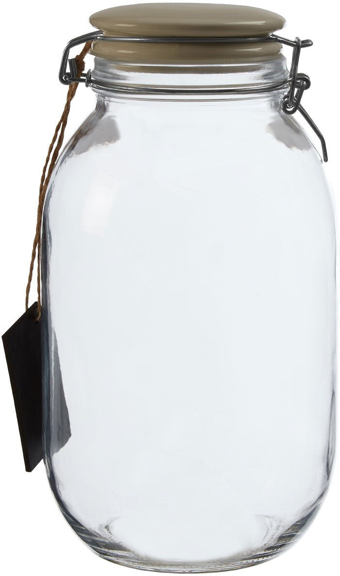 HoF Living The Ceramic Wire Glass Jar Large - Medium HoF Living The Ceramic Wire Glass Jar Large - Medium