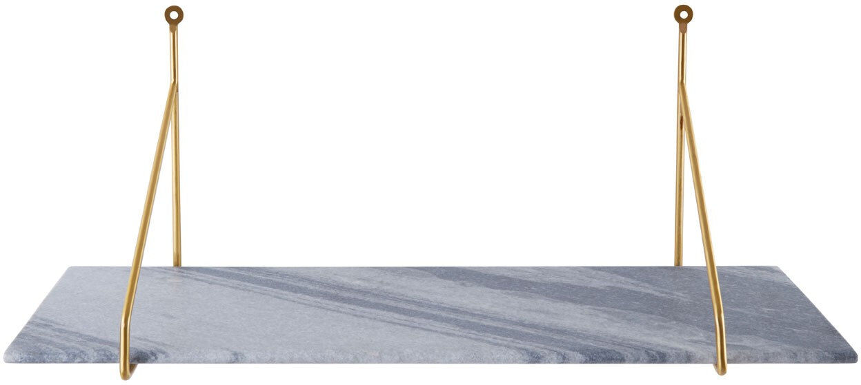 HoF Living Mkono Grey Marble Shelf HoF Living Mkono Grey Marble Shelf