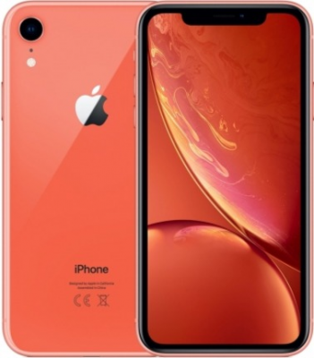 Apple Refurbished: Apple iPhone XR Dual Sim - Pristine - Coral - Unlocked - 64gb