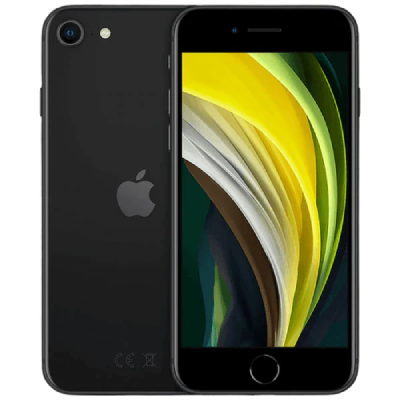 Refurbished: Apple iPhone SE 2020 Single Sim - Very Good - Black - Unlocked - 64gb