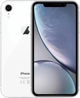 Refurbished: Apple iPhone XR Single Sim - Pristine - White - Unlocked - 64gb